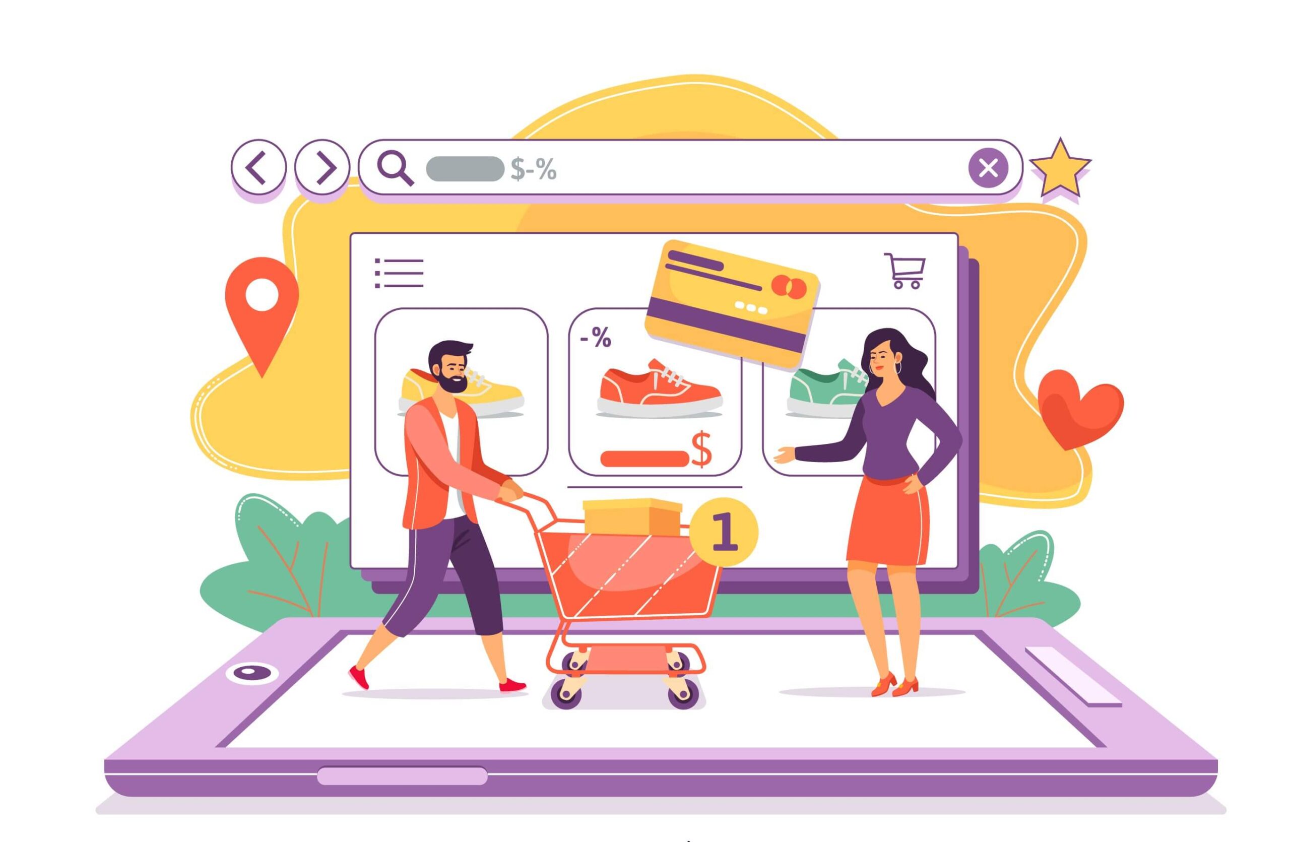 Creative E-commerce Website​